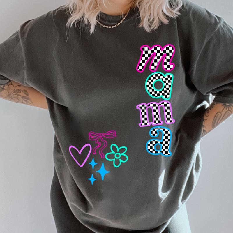 Mama Doodles Shirt ~ Unisex Apparel Relaxed Fit Printed In The USA Clothing Womenswear Casual Comfort Cotton Top Athletic Boho Chic