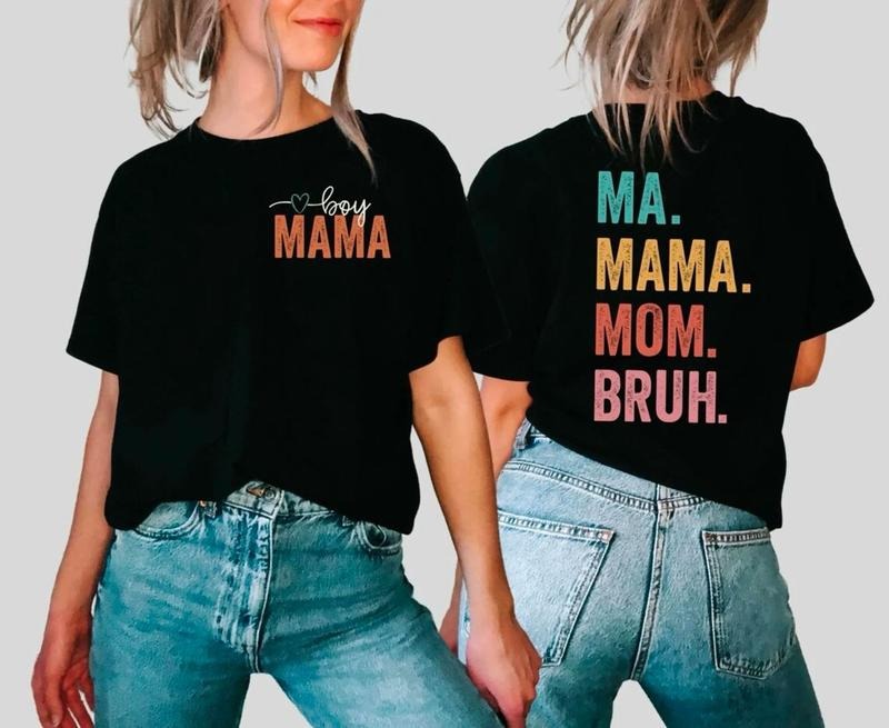 Mama Mommy Mom Bruh Shirt, Mothers Day Shirt, Mom TShirt, Mama T-Shirt, Best Mom T-Shirt, Favorite Mom Shirts, Mommy Day Shirt, Mom Bruh T-Shirt