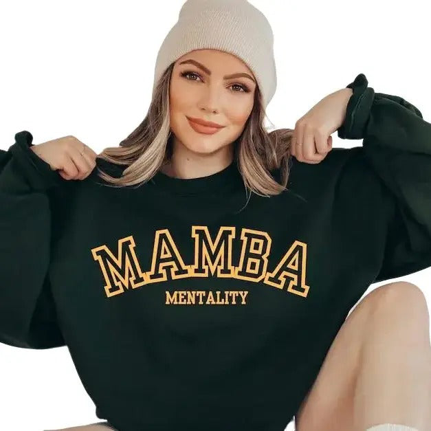 Mamba Mentality shirt, Vintage Crewneck, Trendy Shirt, Mamba Fan Gift Hoodie, Sweatshirt | WearSparks.com