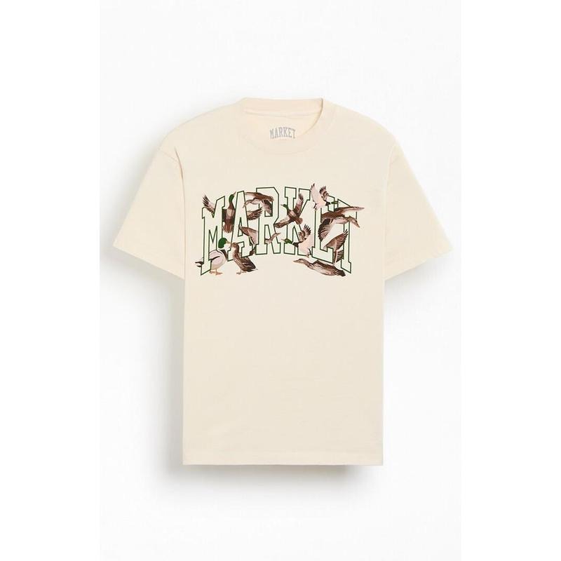 Market Men's Duck Pond T-Shirt - Multicolor Hoodie, Sweatshirt | WearSparks.com