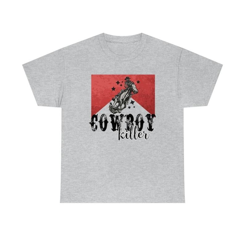 Marlb0ro Cowboy Killer tshirt Country Hoodie Western Shirt Southern Shirt Country Girl Vintage Sweatshirt Boho Shirt Cowgirl Skeleton T-shirt, sweater and Hoodie cotton