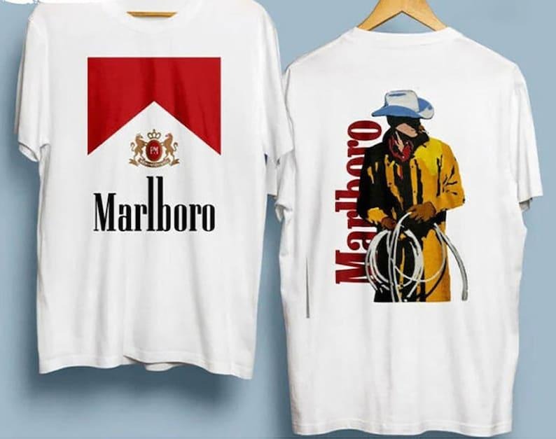 Marlboro Cowboy Wild West Shirt, Country Music, gift for boyfriend T-shirt, sweater and Hoodie 2 sides Sweatshirt