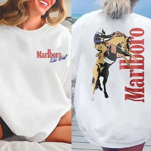 Marlboro Cowboy Wild West Shirt,Boho Shirt, Cowboy Rodeo Tshirt, Country Music, Country Music Shirt, Cowboy Killer ...