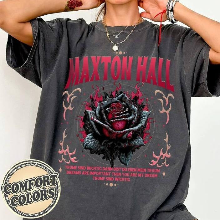 Maxton Hall Comfort Colors Shirt, Ruby Bell, James Beaufort, Tv Show Romance, Maxton Hall On Prime, Enemies To Lovers, Literature Shirt