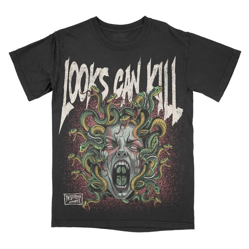 Medusa Comfort Colors Unisex T-shirt Gothic Alternative Fashion