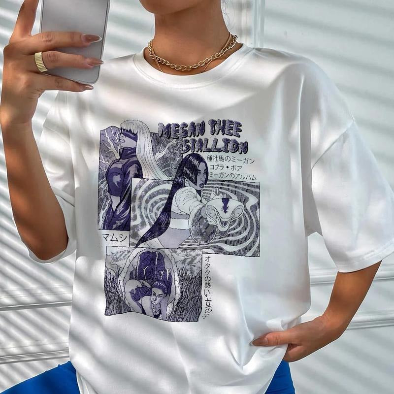 Megaan Thee Shirt, Thee Stalliion Shirt, Music Merch Shirt, Concert Shirt, Trending Shirt, HISS Album 90s T Shirt Cotton Sweatshirt, Hoodie, Comfort Colors