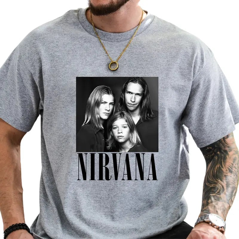 Mens Hanson Inspired Funny T Shirt, Nirvana Shirt, Music Band T-Shirt, Vintage T-Shirt, Graphic T-Shirt, Best Gift