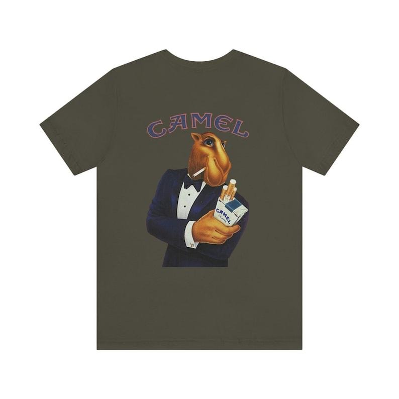 Vintage Camel Tee Shirt Cigarette Classic Design Camel Shirt Marlboro Shirt Cigar Gift / Mens Women T-shirt, sweater and...