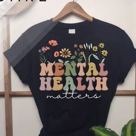 Mental Health Shirt, Mental Health Matters Shirt, Mental Health Teacher Shirt, Mental Health Awareness, Women Mental Health, Anxiety Shirt