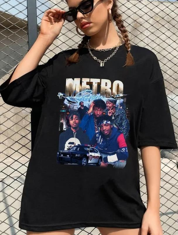 Metro Boomin Vintage 90s T-Shirt, Metro Boomin Bootleg Retro T-Shirt, Unisex T-Shirt, For Men Women Comfort Top