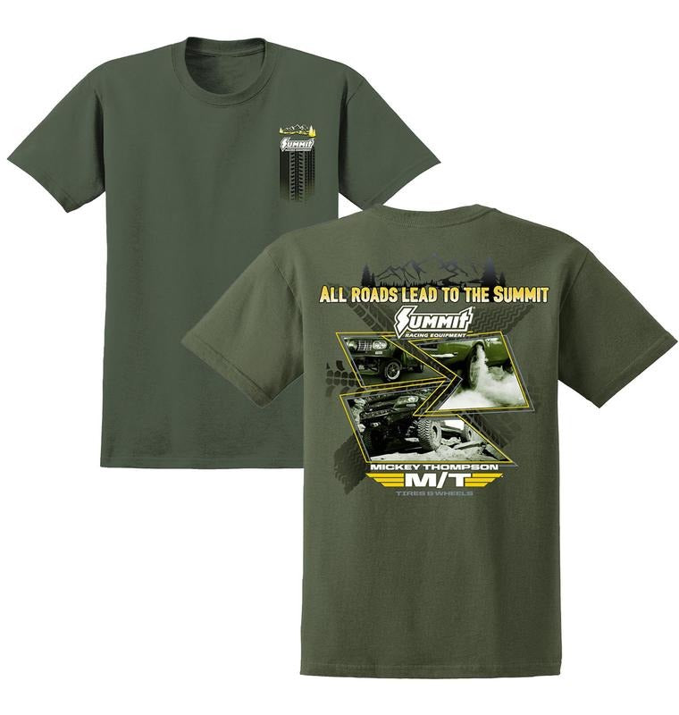 Mickey Thompson Limited Edition T-Shirt - All Roads Lead To The SM - Vintage Hot Rod Muscle Car Graphic Tee for Car Enthusiasts Men's Cotton Tee - Old School Tee Gift - Tshirt, Top Menswear Streetwear y2k outfits men