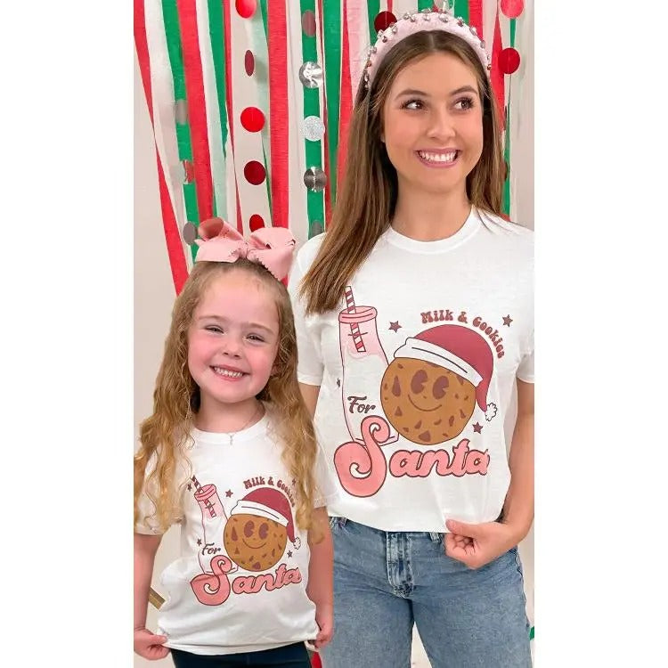 Milk and Cookies Graphic T-Shirt