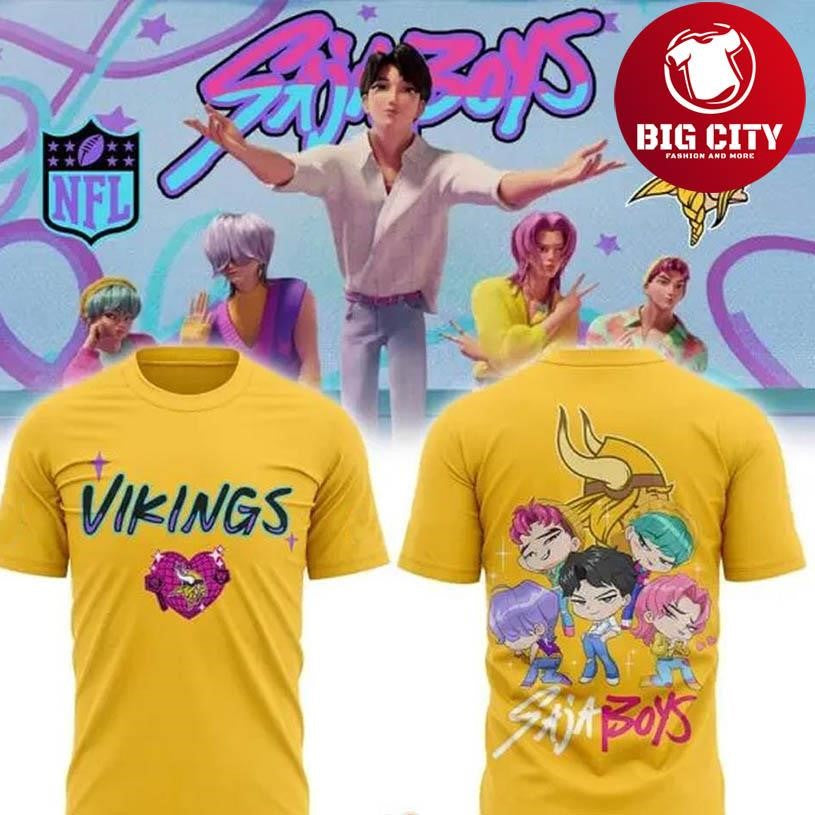 Minnesota Vikings x SAJA BOYS Special Two Sided Shirt