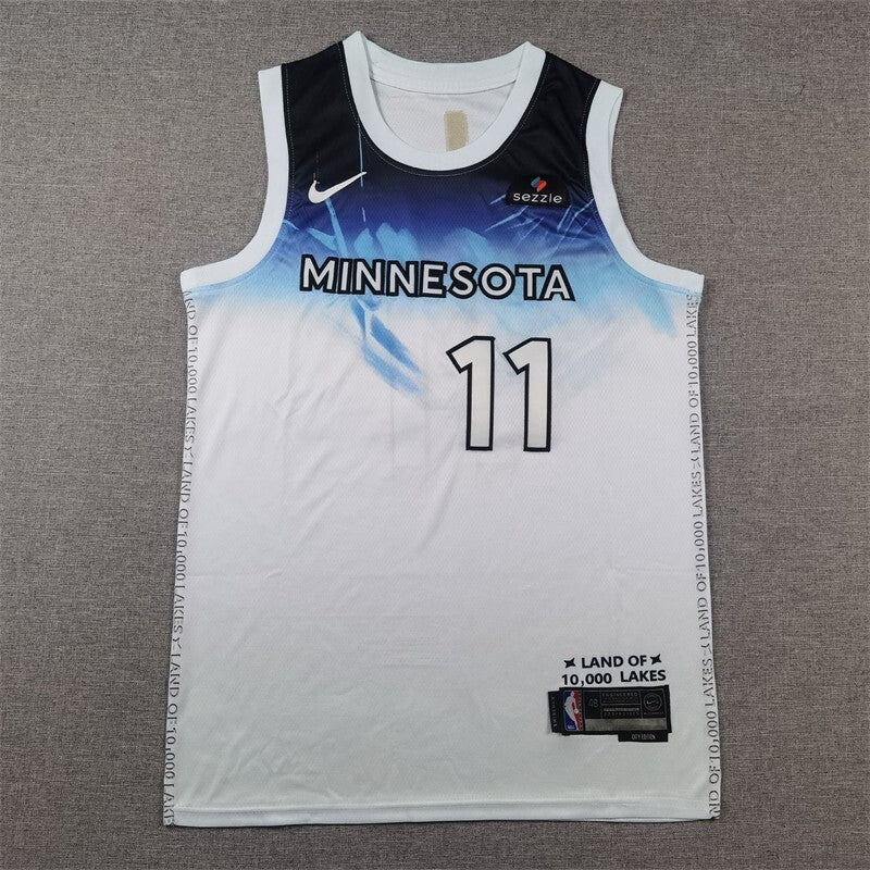 Minnesota Timberwolves #11 Naz Reid Timberwolves 11 White City Edition s-xxl Style 2