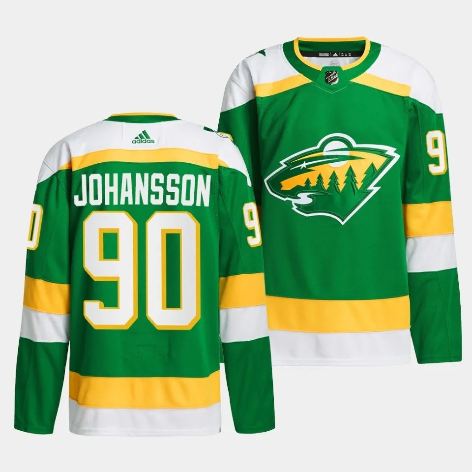 Minnesota Wild #90 Marcus Johansson 2023-24 The 78s Alternate Green Jersey