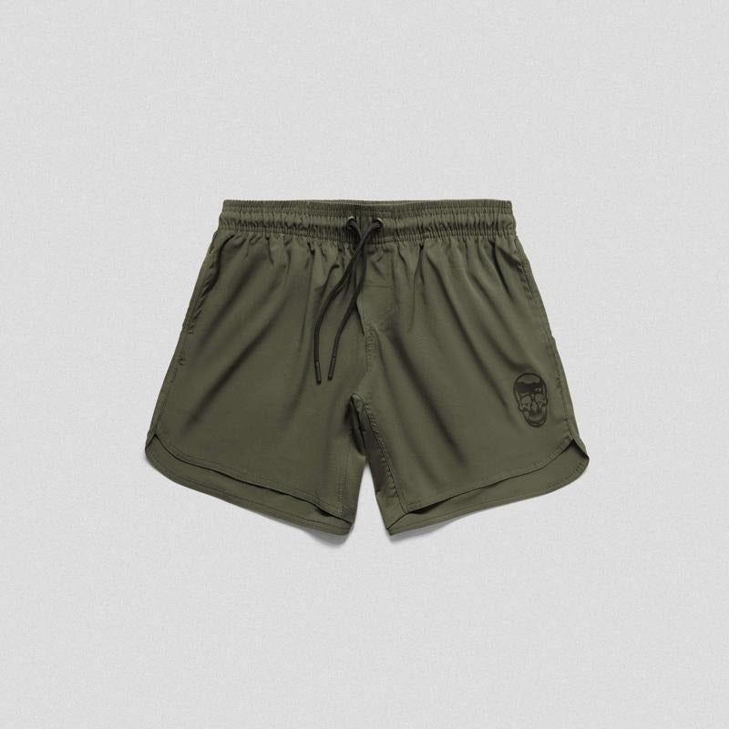 Mobility and Comfortable Summer Training Shorts in Green