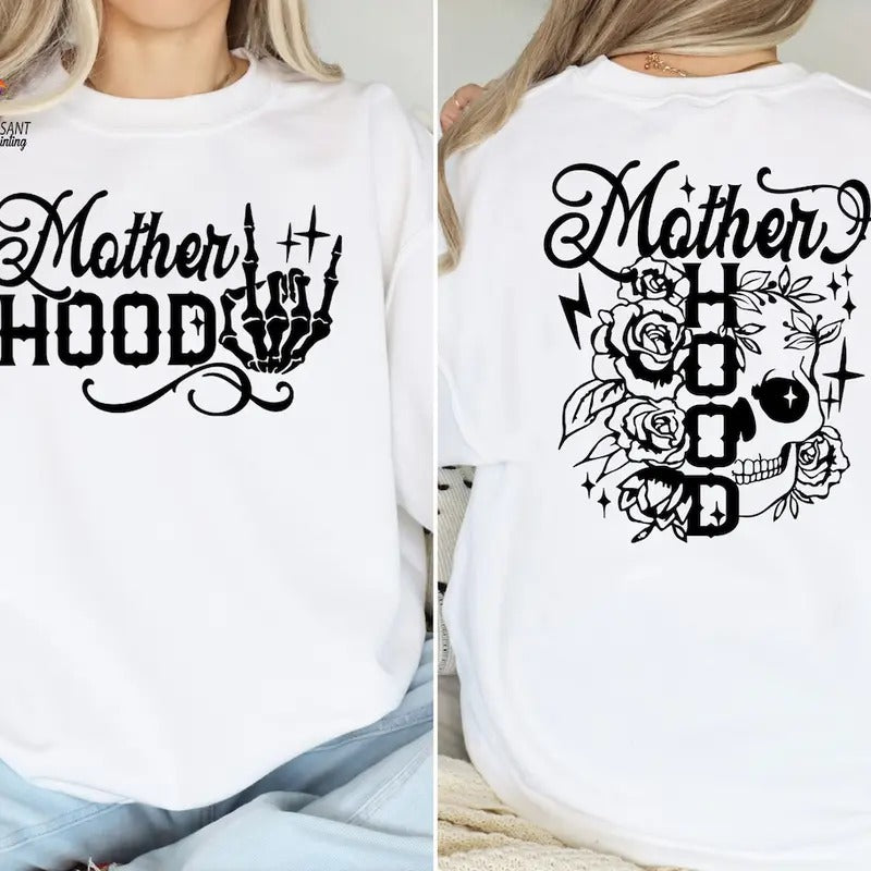Motherhood Shirt, Skeleton Mom Shirt, Mother's Day Shirt