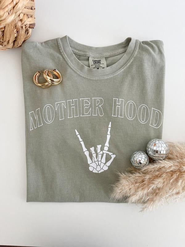 Motherhood graphic tee, mama shirt, mom life, rock n roll T shirt, motherhood shirt Hoodie, Sweatshirt | WearSparks.com