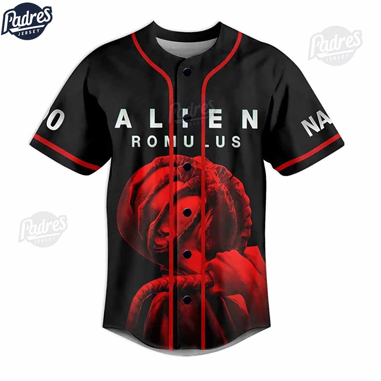 Custom Movie Alien Romulus Facehugger Baseball Jersey - Padres Jersey Oasis: Elevate Your Baseball Style Game