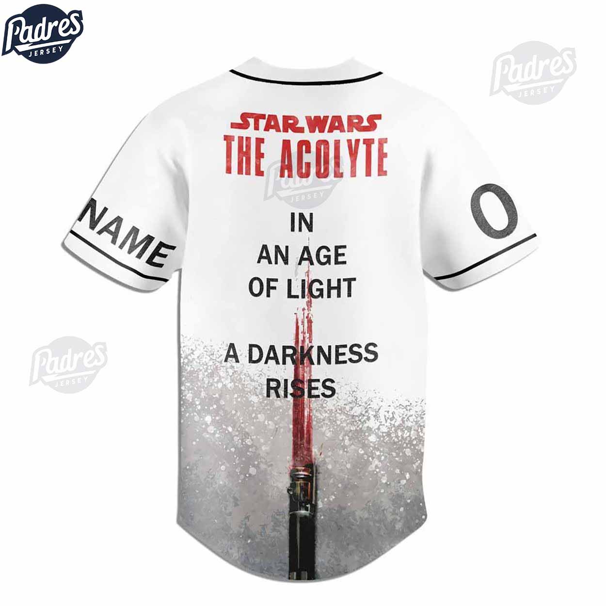 Movie Star Wars The Acolyte Custom Baseball Jersey Style - Padres Jersey Oasis: Elevate Your Baseball Style Game