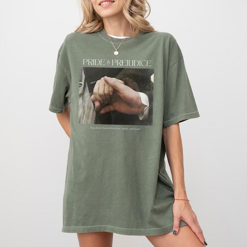 Mr Darcy's Hand Flex Vintage T-Shirt, Pride and Prejudice, Gift for Book Lover, Pride and Prejudice Sweatshirt "You have bewitched me, body and soul"