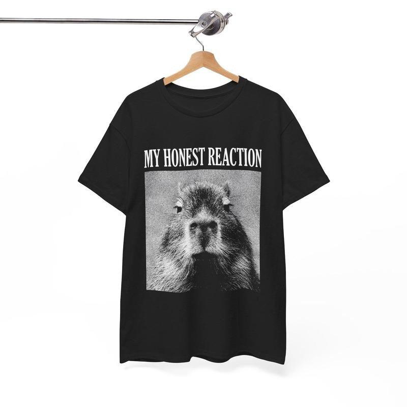 My Honest Reaction Capybara Cotton Shirt
