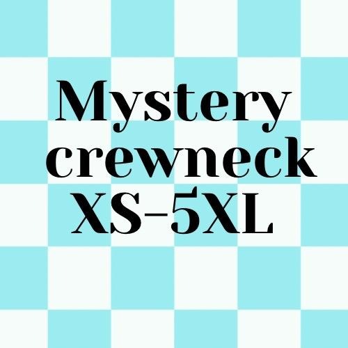 Mystery Crewneck Comfy Soft Unisex Sweatshirt Cotton Polyester trendy design Day Sweaters womanswear Pullover