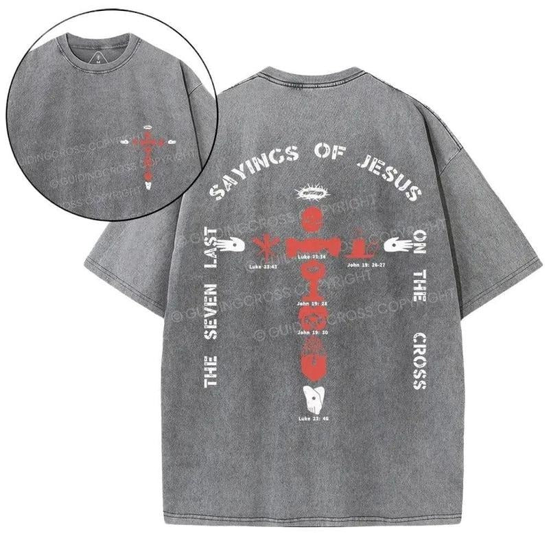 NEW-sample Christian Washed T-Shirt Christian t shirts, Vintage 90s Graphic Tee, Gift Top Womenswear Cotton Hoodie,...