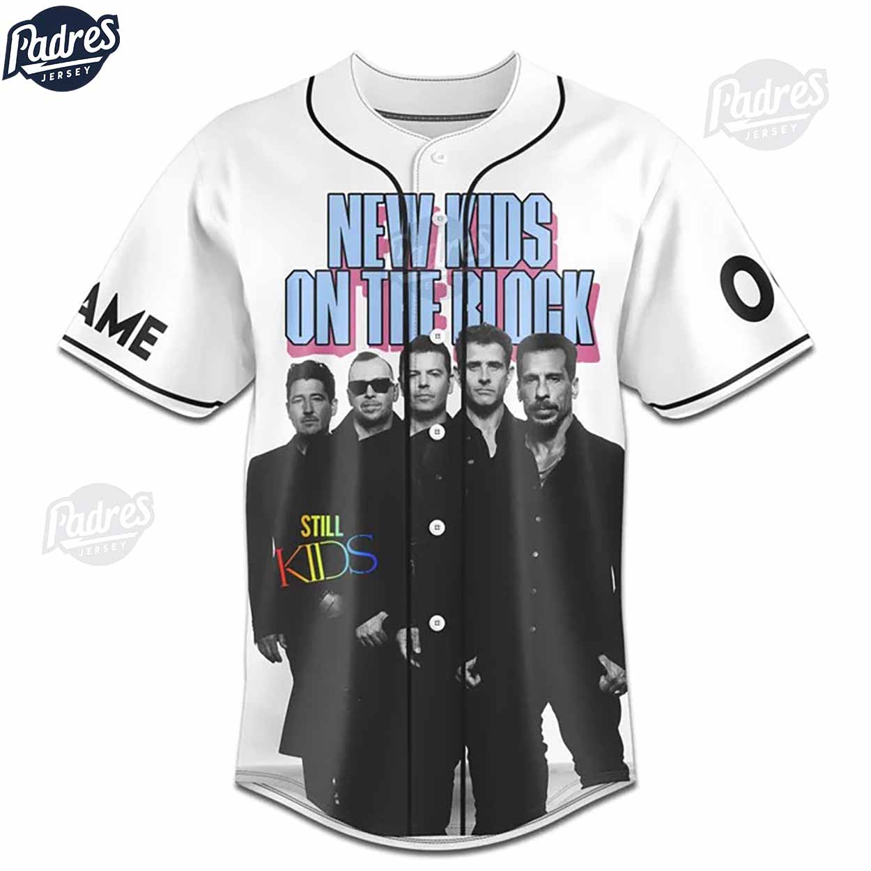 NKOTB Magic Summer Tour 2024 Custom Baseball Jersey Fans - Padres Jersey Oasis: Elevate Your Baseball Style Game