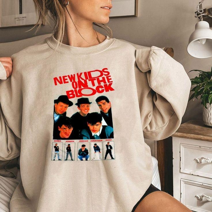 NKOTB Mixtape Tour 2022 Crewneck, Boy Band Fans Merch