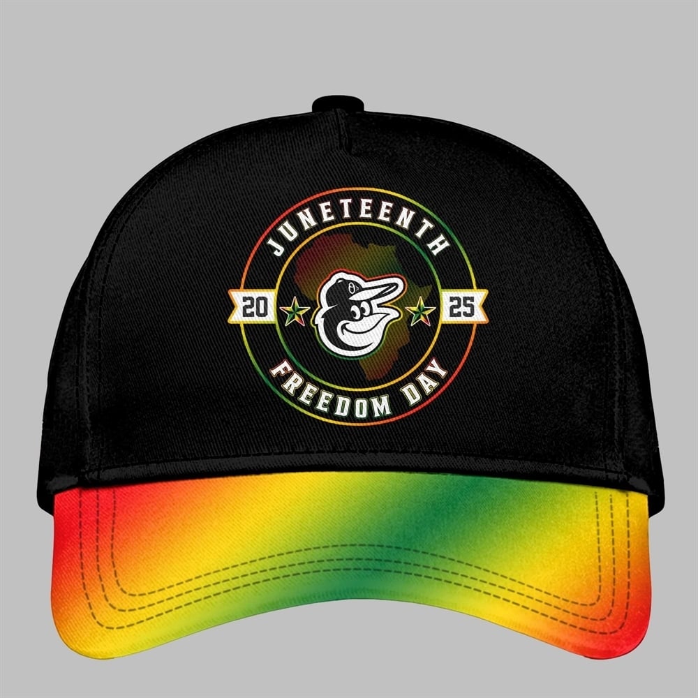 Baltimore Orioles Juneteenth Day 2025 Baseball Jersey Hat - Grishko.com T-Shirts, Hoodie, Sweatshirt (Image 2)