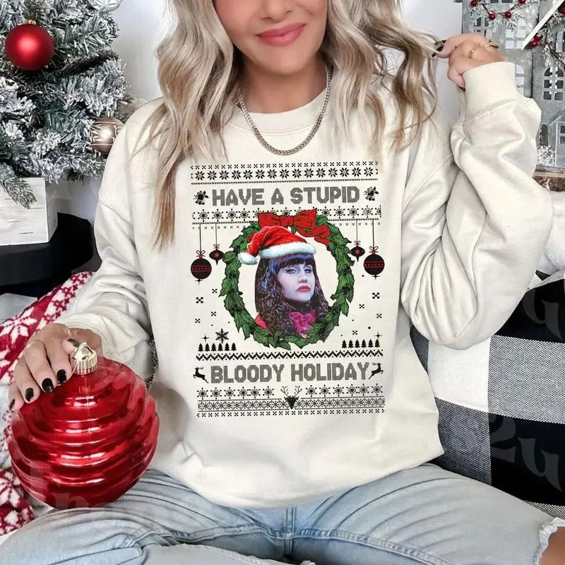 Nadja Of Antipaxos Christmas Sweatshirt, What We Do in The Shadows Shirt, Nadja Vapire Night Club Shirt, Nadja What We Do in The Shadows Shirt