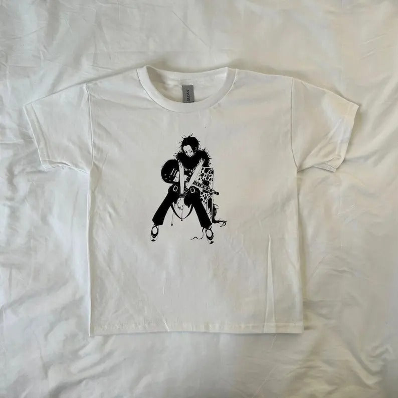 Nana Anime Baby Tee, y2k clothing, Pinterest ,vintage, streetwear, trendy, black stones, hachi, nana osakistyle{n002}2