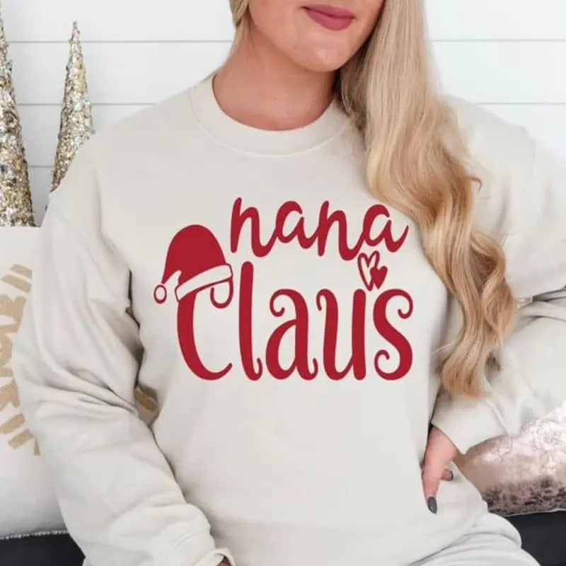 Nana Claus crewneck Sweatshirt