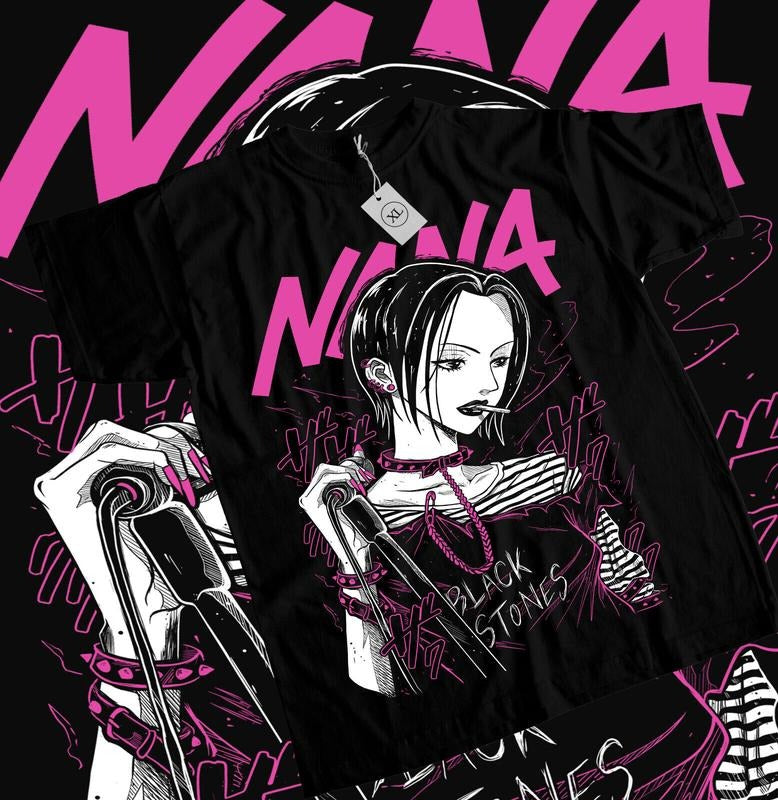 Nana Osaki Unisex T-Shirt S-4XL,Black Stones Manga Anime Graphic Tee Shirt Tshirt S-4XL