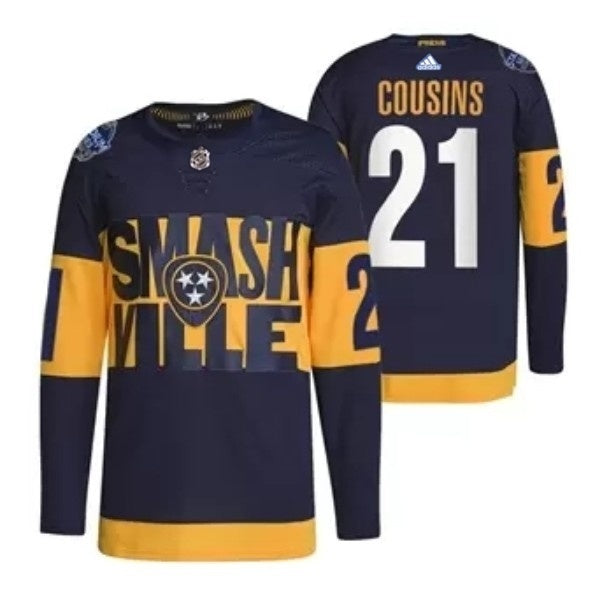 Nashville Predators #21 Nick Cousins 2022 Stadium Series