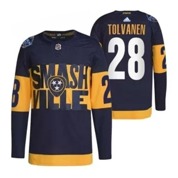 Nashville Predators #28 Eeli Tolvanen 2022 Stadium Series