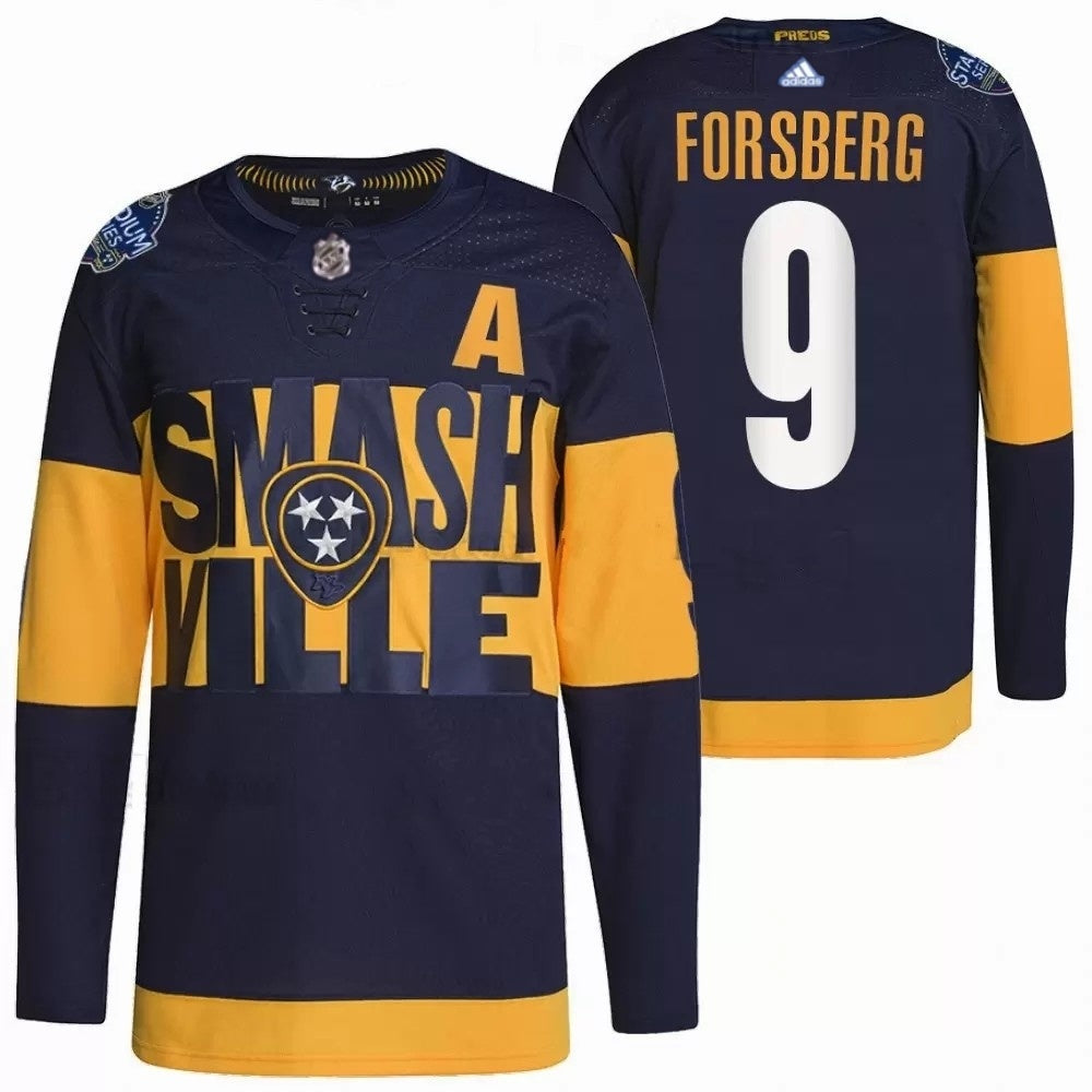 Nashville Predators #9 Filip Forsberg 2022 Stadium Series