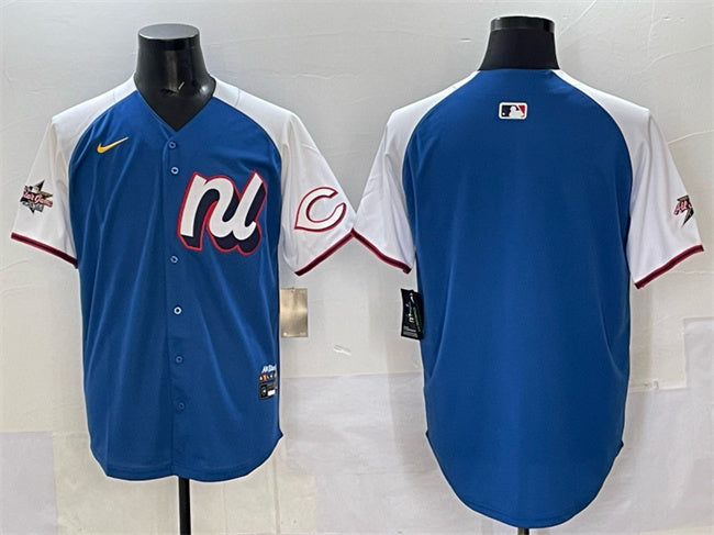 National League Cincinnati Reds Blank Blue Alternate 2025 All-Star Edition Limited Stitched