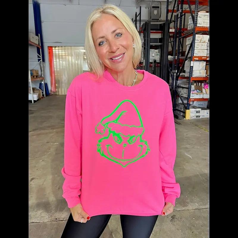 Neon Holiday Sweatshirt