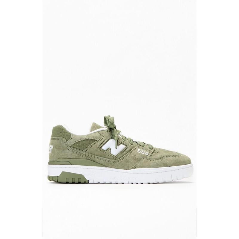 New Balance Men's Green 550 Shoes - Multicolor