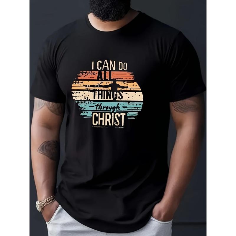 New Casual Crew Neck Men's T-Shirt Made in USAstyle{n002}11