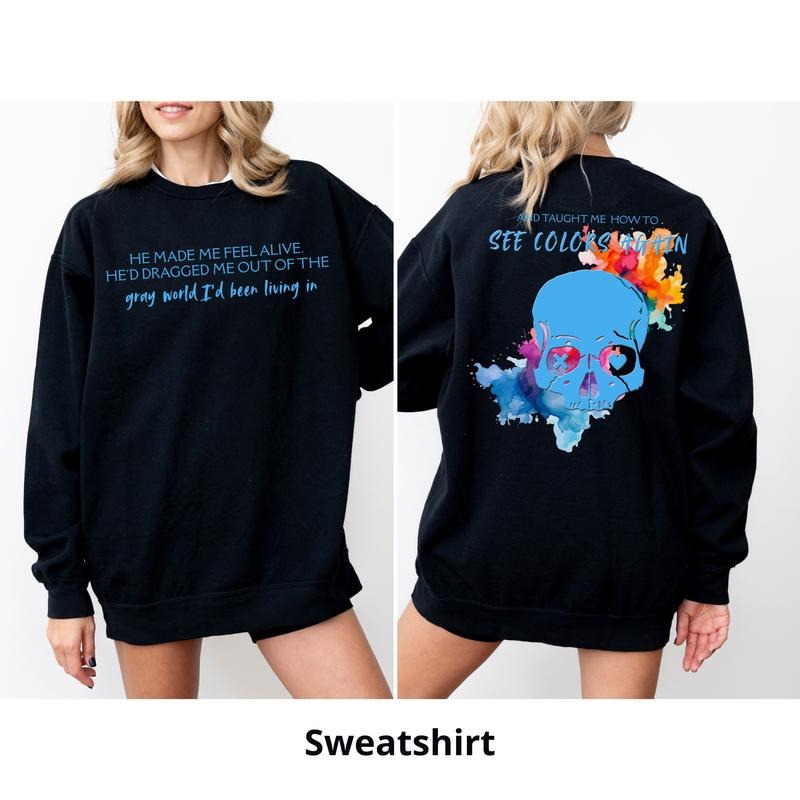 New Design Lights Out Sweatshirt, Navessa Allen Shirt, Dark Romance Hoodie, Smut Merch, Unisex Crewneck, Book Lover, Booktok Sweater, Gift for Her