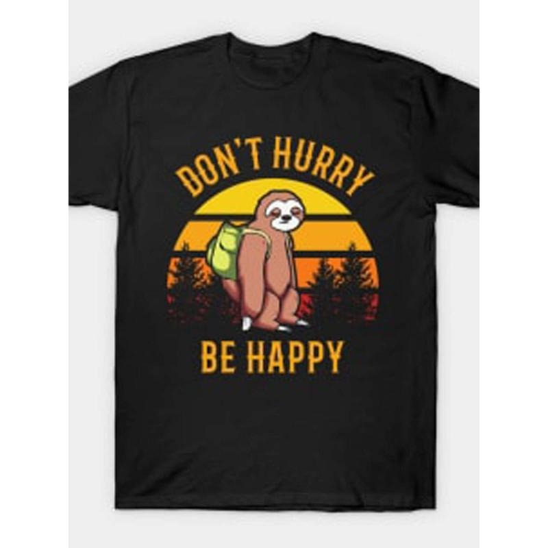 New Pattern Printed T-Shirt, Street Short Sleeve Cotton T-Shirt, Men'S T-Shirt Comfort Fit Crew Neck T-Shirt - Super Soft, Breathable, Moisture-Wicking, Casual Summer T-Shirt - Great for Everyday Wear and Outdoor Activities High Quality made in usa