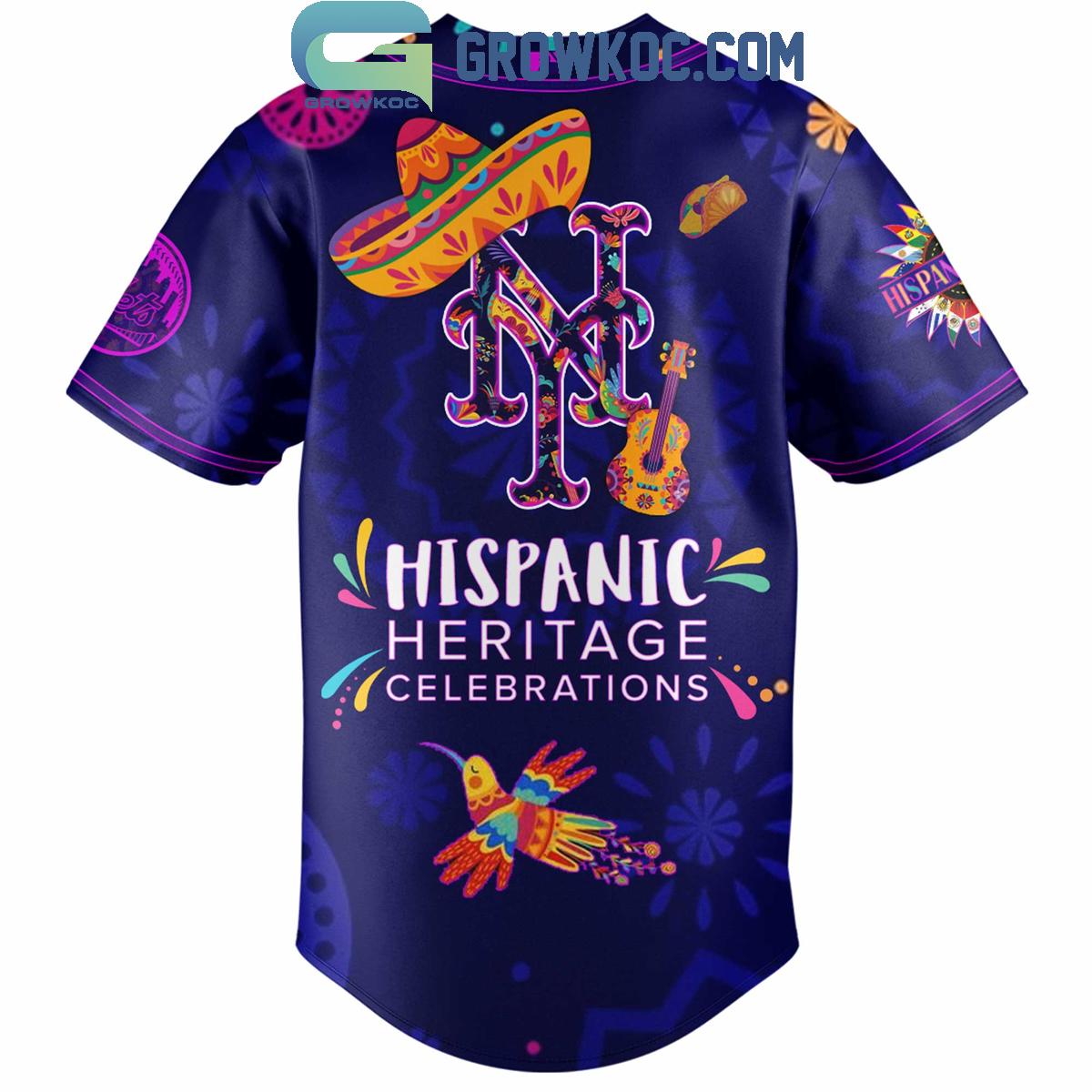 New York Mets Hispanic Heritage Celebrations 2025 Baseball Jersey