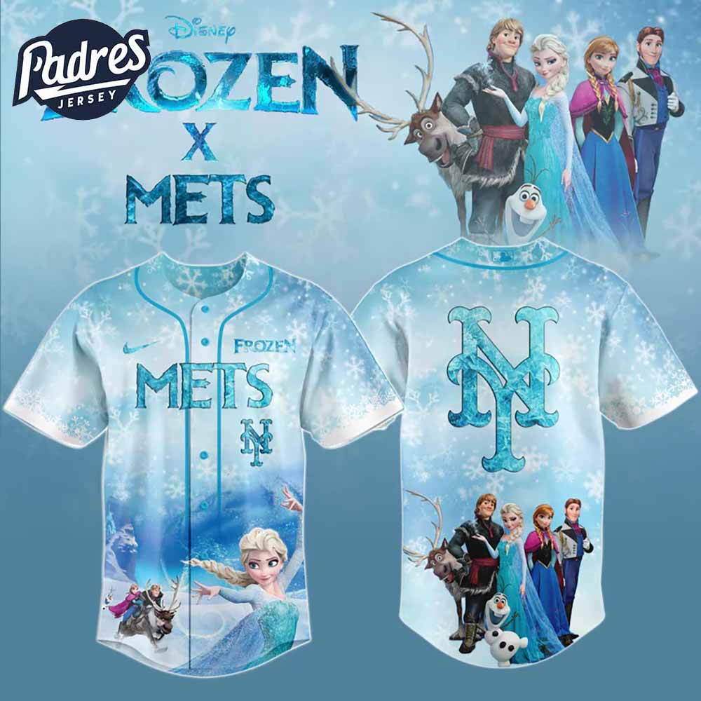 New York Mets x Frozen Baseball Jersey 2025 - Padres Jersey Oasis: Elevate Your Baseball Style Game T-Shirts, Hoodie,...