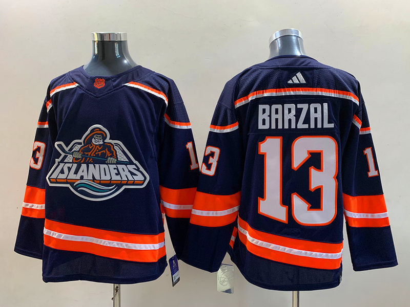New York Islanders #13 Mathew Barzal Style 5