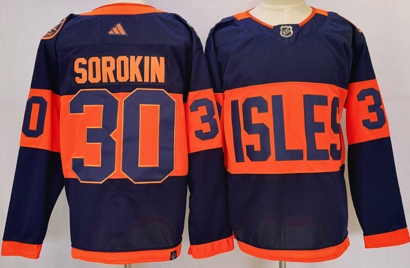 New York Islanders #30 Ilya Sorokin Style 1