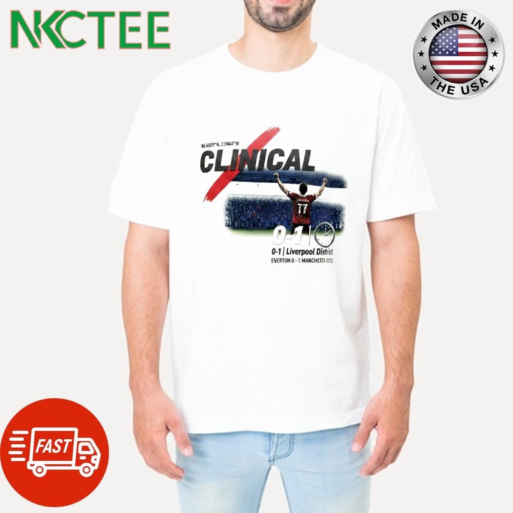 Nkctees – Manchester United vs 1-0 Everton 2026 Graphic Tee