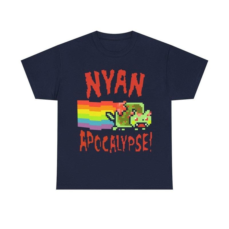 Nyan Cat Apocalypse shirt, Casual, Unisex Shirt